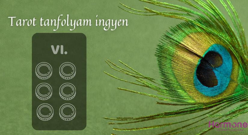 Érmék Hatosa - Számozott kártyák a tarot kis arkánumában