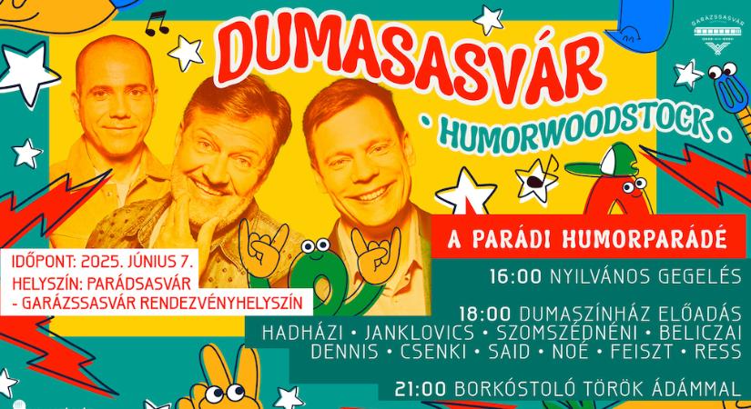 Parádsasvári humorparádé