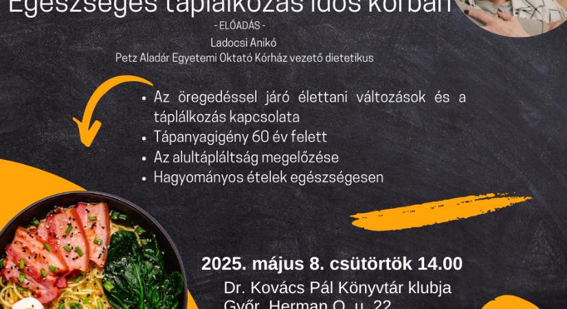 Egészséges táplálkozás időskorban