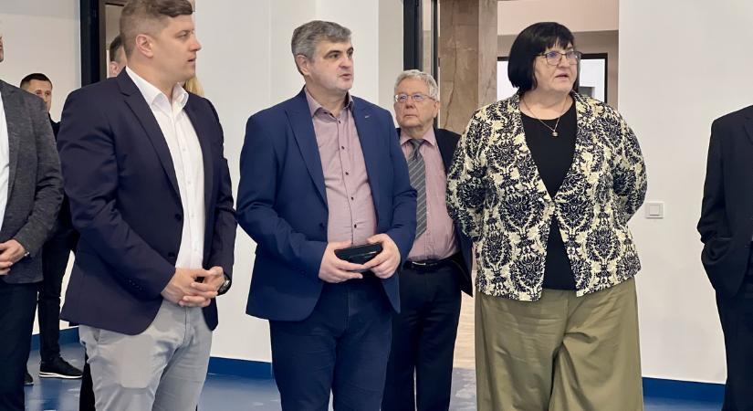 A magyar sport napján Gyurta Dániel Beregszászba is ellátogatott