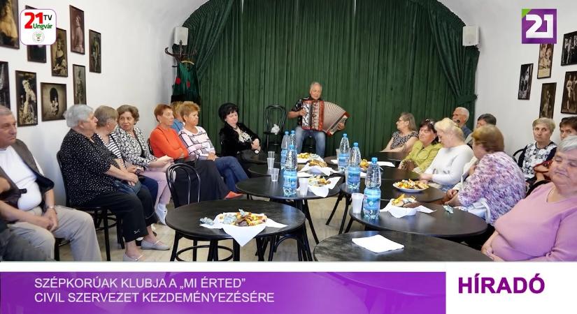 Szépkorúak klubja a „Mi érted” civil szervezet kezdeményezésére (videó)