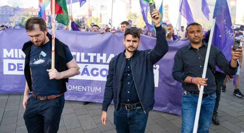 Reagált a Momentum elnöke: Fekete-Győr András lájkokra váltott egy belső dilemmát