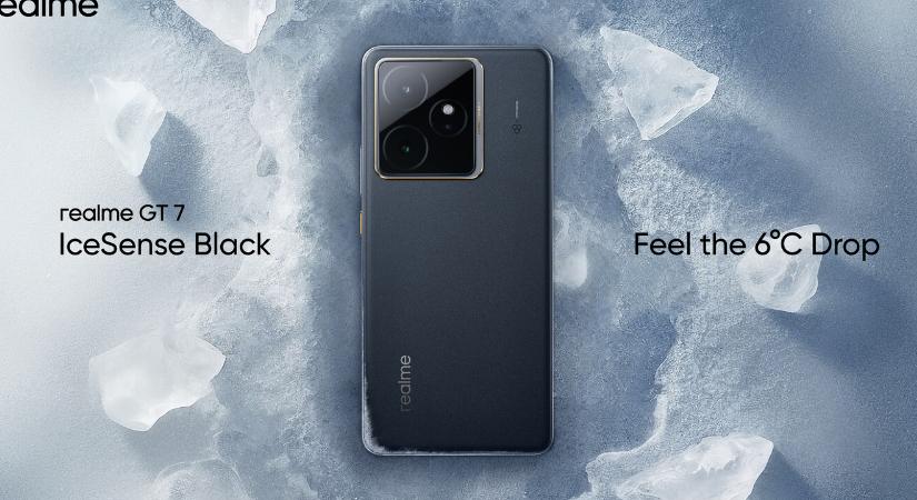 Jégcsákány is megirigyelné a Realme GT 7 hőelvezetését