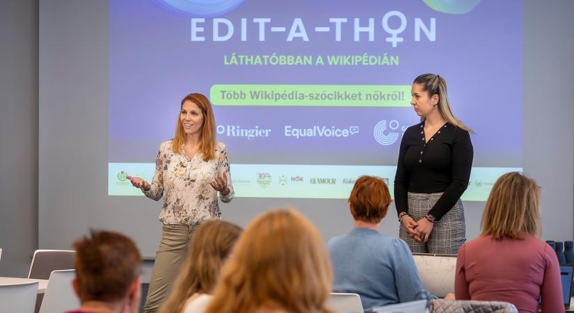 Néhány óra leforgása alatt több tucat, nőkről szóló szócikkel bővült a magyar nyelvű Wikipédia