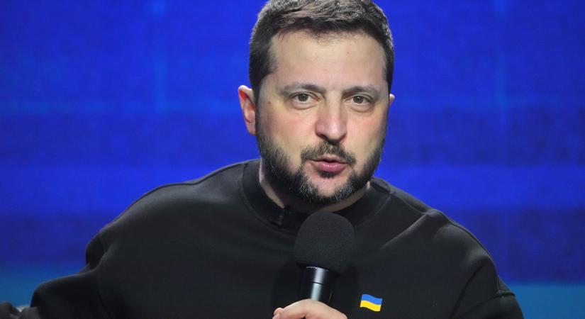 Ukrán elnök: be kell vetni mindent, hogy az oroszoktól elvonják az erőforrásokat