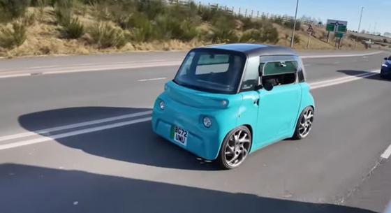Tesla-motort kapott a Citroen Ami - 900 Nm-es városi rakéta lett belőle