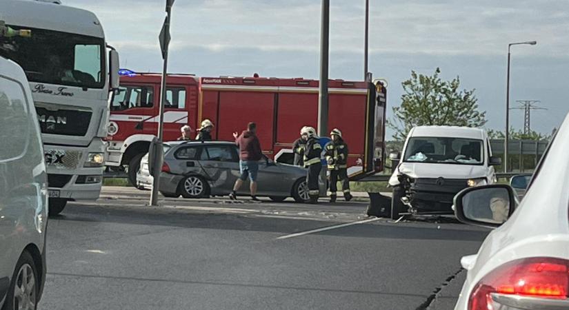 Baleset történt Bocskaikertnél