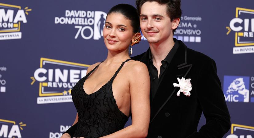 Kylie Jenner és Timothée Chalamet először jelent meg a vörös szőnyegen együtt - fotók