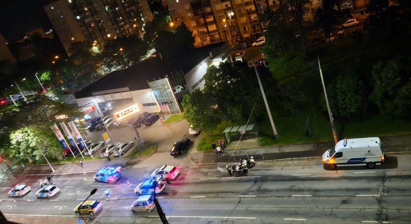 Elkapták az ámokfutót, aki miatt őrület volt vasárnap éjjel a Szinvaparknál! Nem hiszi el, mit tett! - videón az üldözés