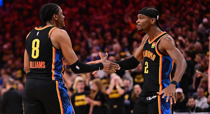 Kiütéssel egyenlített az Oklahoma City Thunder