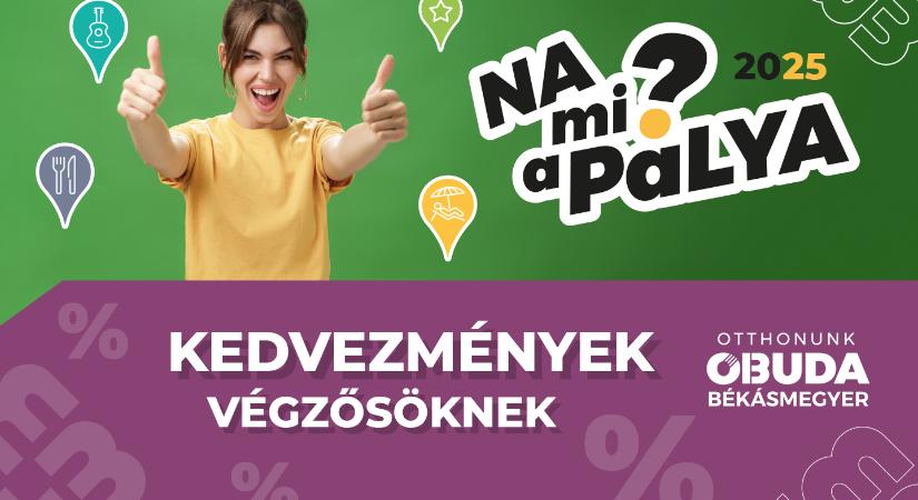 „Na, mi a pálya?” 2025 – Május 15-től indulhat a középiskolai végzős diákjainknak szóló kedvezmények beváltása