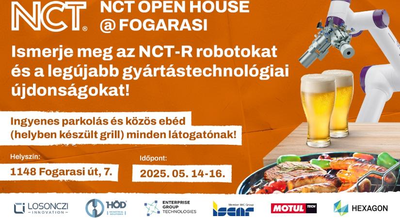 NCT Open House – 2025. május 14–15–16.