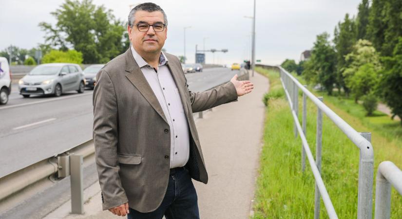 Aláírásgyűjtést szerveznek - Traffipax és zajvédő falat akarnak a Széchenyi hídra Győrben