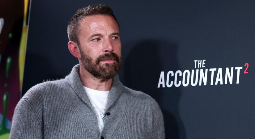 Ben Affleck egy interjúban akadt ki: elege van