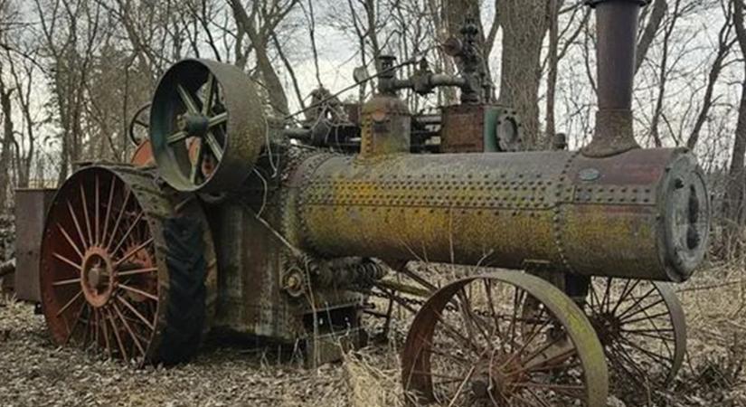 Ez a rozsdás traktor többért kelt el, mint egy új kombájn