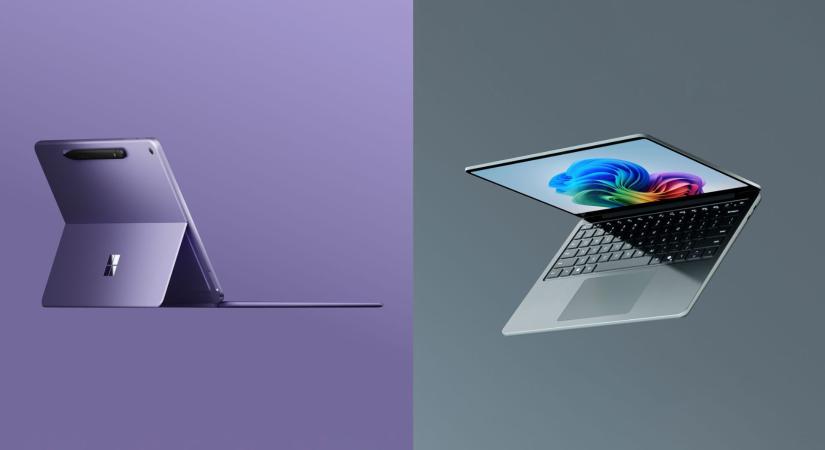 Bemutatkozott a Microsoft Surface Pro 12 és a Surface Laptop 13