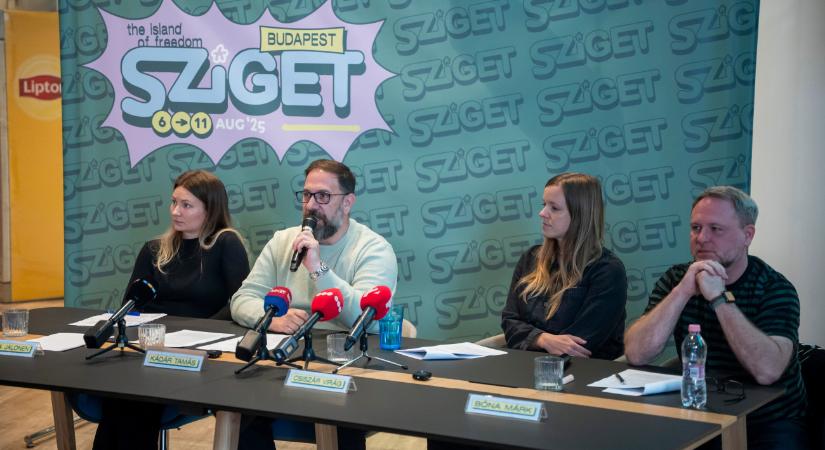 Nagy bejelentés: felnegyedelik idén a Szigetet