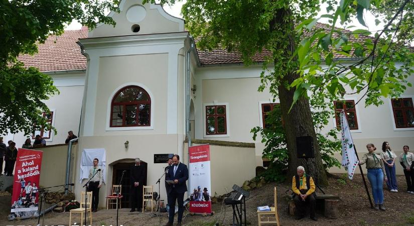 A füleki Koháry-kúria ünnepélyes átadója képeken