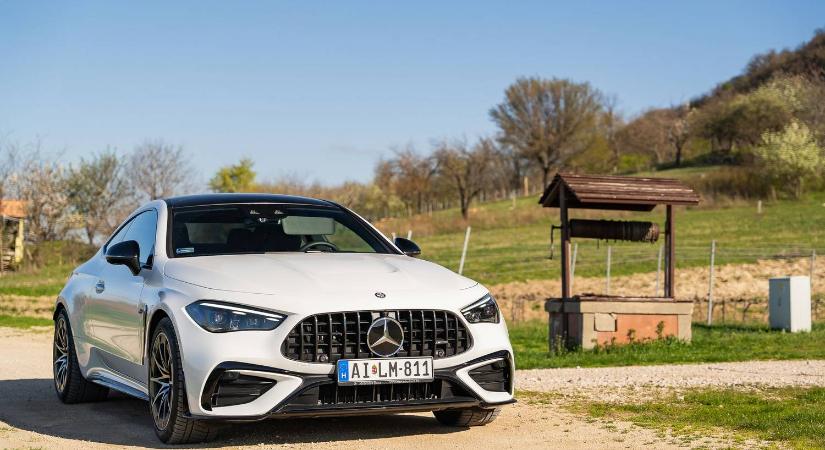 Az autó remek, egy másik világot rendelnék még hozzá - Teszt: Mercedes-AMG CLE 53 4Matic Coupé – 2024.