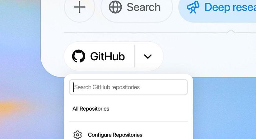 Közvetlen GitHub-hozzáférési képességet kapott a ChatGPT Deep Research eszköze