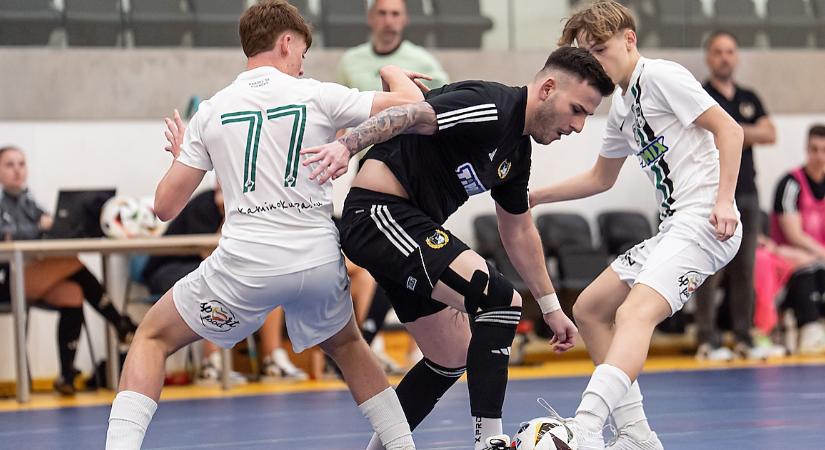 A bennmaradásért harcoló csapat otthonában sem lassítanának a DEAC futsalosai