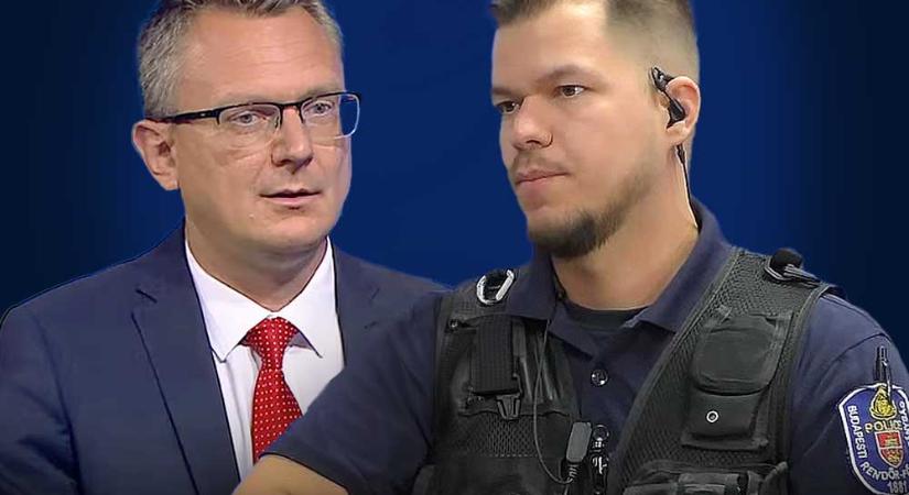Fegyelmi eljárás indult Laponyi Zsolt rendőr őrmester ellen, mert nem akarta, hogy Rétvári Bence államtitkár KDNP-s reklámarcot csináljon belőle
