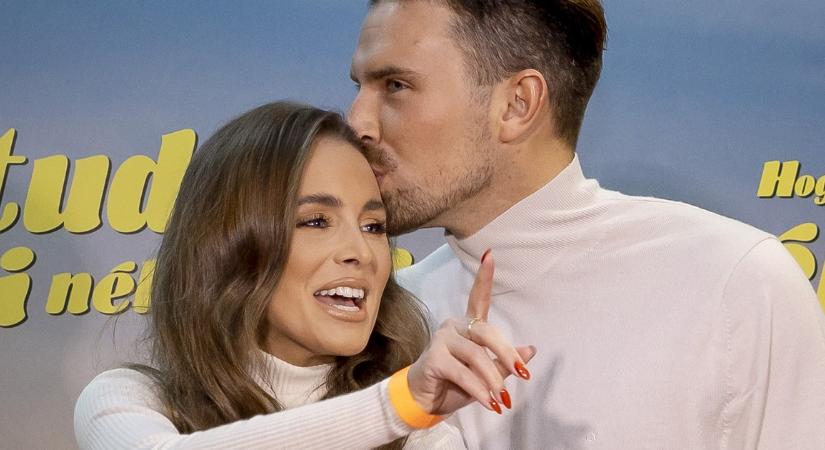 Sydney van den Bosch és párja ölelkezve jelentették be a kisbabáról az örömteli hírt