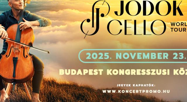 JODOKCELLO, a svájci crossover csellista Budapesten