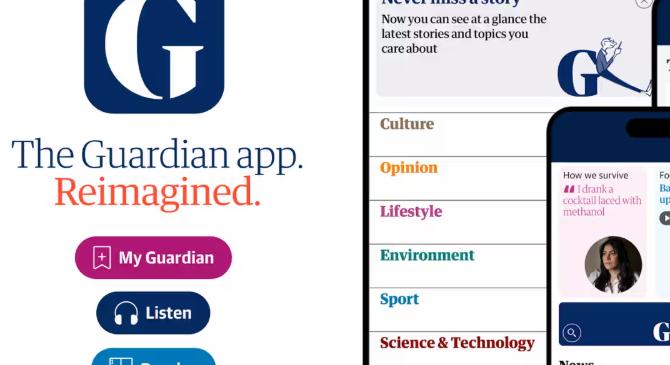 Durván átalakult a Guardian – Ilyen még nem volt a brit óriáslapnál