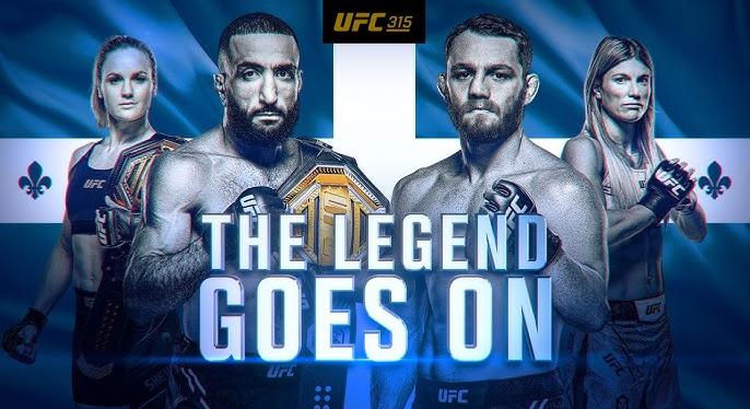 Itt és ekkor nézheted a UFC 315-öt - TDMG