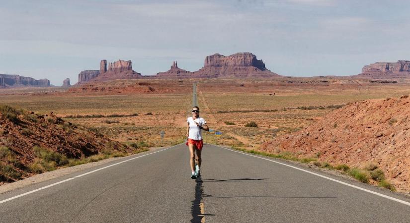 Újabb elképesztő erőpróba – Lubics Szilvia ezúttal Arizonában fut