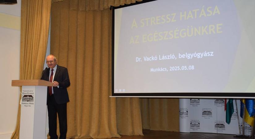 Munkácsy Mihály Magyar Ház: Folytatódik az előadássorozat az egészségről - Életünk és a stressz