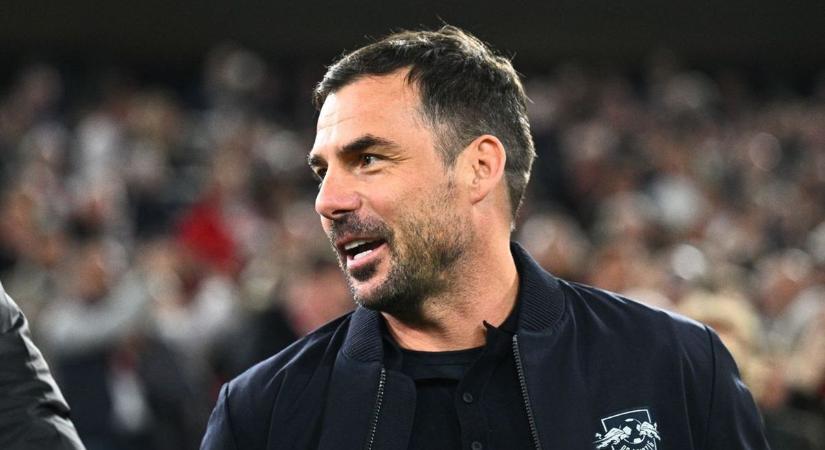 Egy „hajóban” az egri sajtószóvivő és a RB Leipzig vezetőedzője