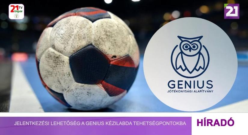 Jelentkezési lehetőség a GENIUS Kézilabda Tehetségpontokba (videó)