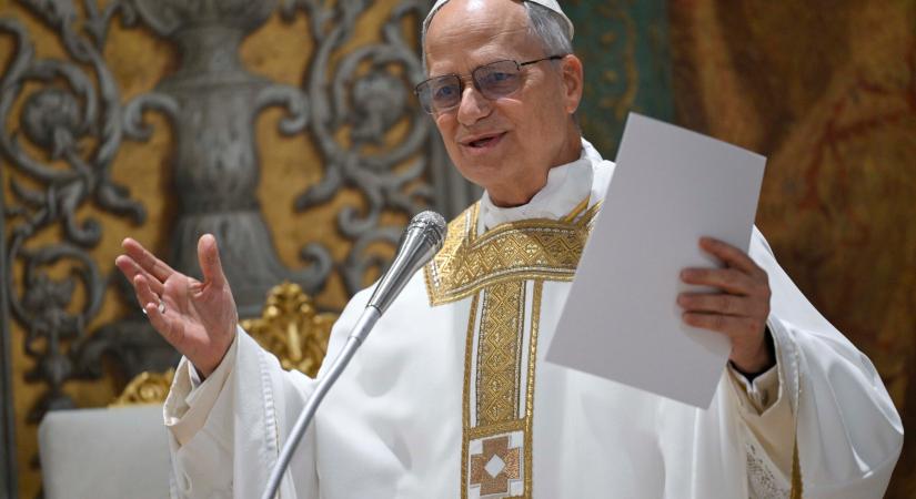 XIV. Leó pápa hálaadó misét celebrált a Sixtus-kápolnában