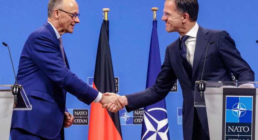 Friedrich Merz kancellárként azonnal a NATO-vezérhez rohant és elrettentésről beszélgettek