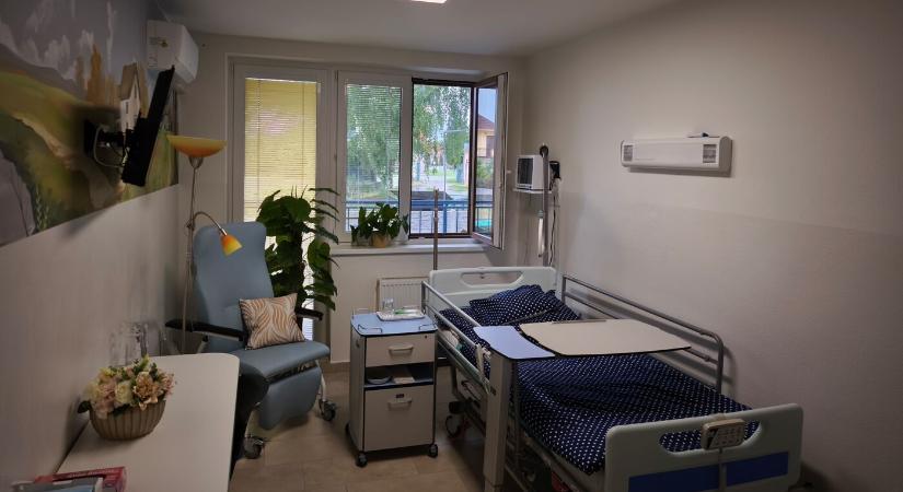 Teljesen megújult a 25 ágyas Hospice részleg Nádszegen