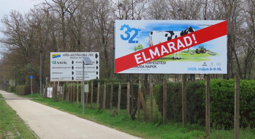 Elmaradt! – Most rendezték volna meg a 32. állattenyésztési napokat