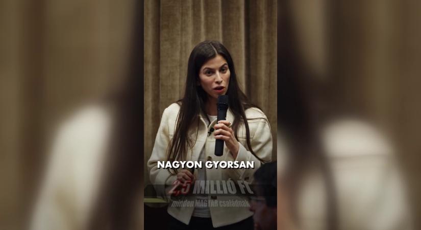 Szentkirályi Alexandra: a háború már minden magyar családnak 2 és fél millió forintjába került  videó