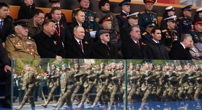 Vlagyimir Putyin látványosan visszafogott volt győzelemnapi beszédében