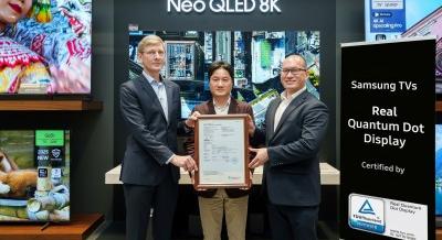 Nemzetközi elismerés a Samsung kvantumpont-technológiájának