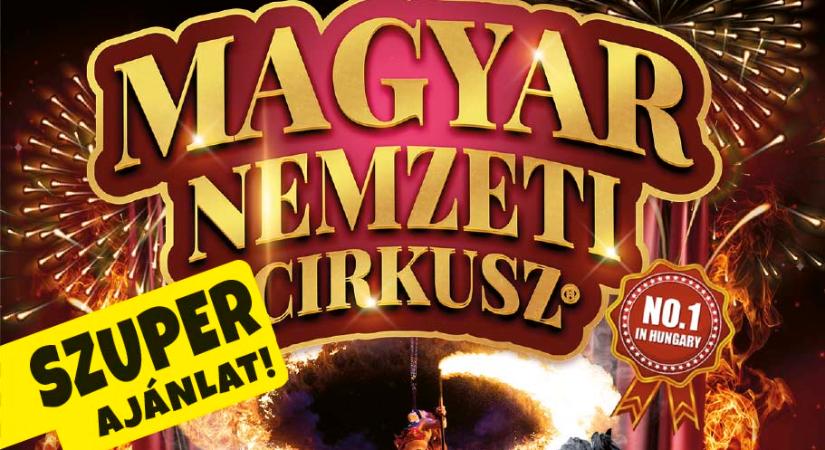  Lendületes cirkuszi élmény Szolnokon – érkezik a Magyar Nemzeti Cirkusz!