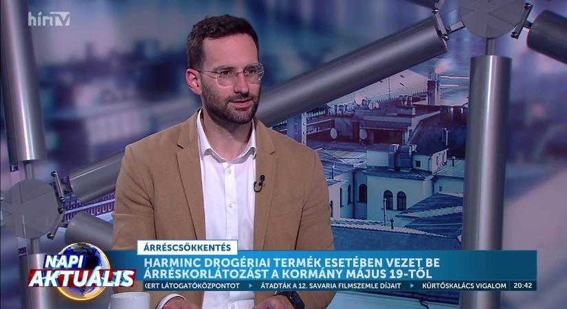 Napi Aktuális – Harminc drogériai termék esetében vezet be árréskorlátozást a kormány május 19-től  videó
