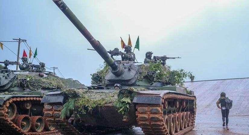 Tajvan gerilla harcmodorral készül a kínai invázióra
