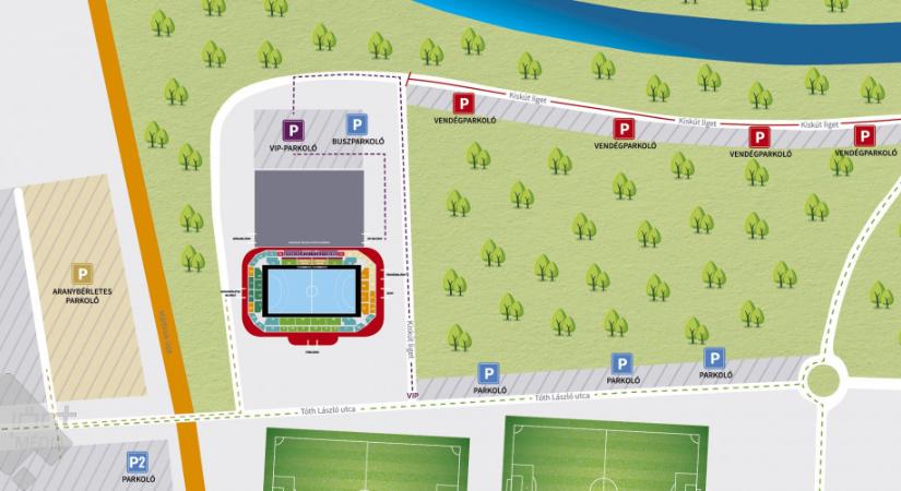 Parkolási és beléptetési információk a kézilabda mérkőzéshez