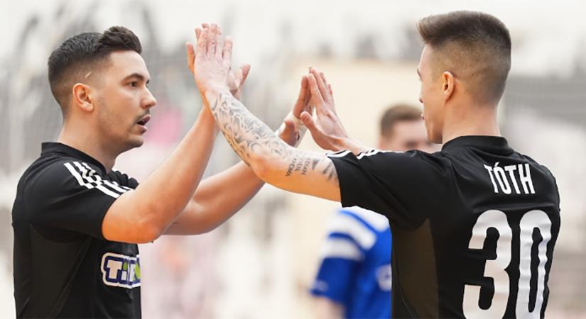 Simán nyertek a fővárosban a DEAC férfi futsalosai