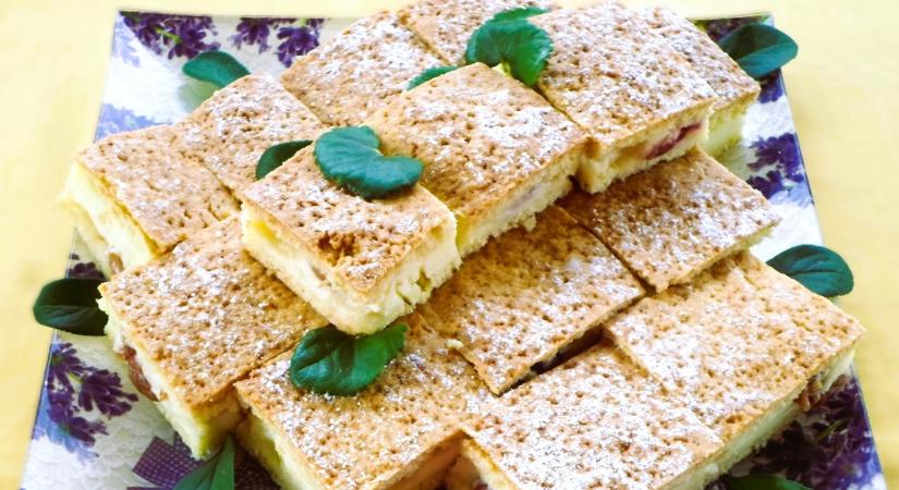Mascarponés-tejfölös pite, ami rejt még valamit