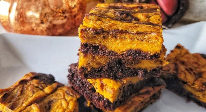Pumpkin spice brownie, ami egy perc alatt elfogy