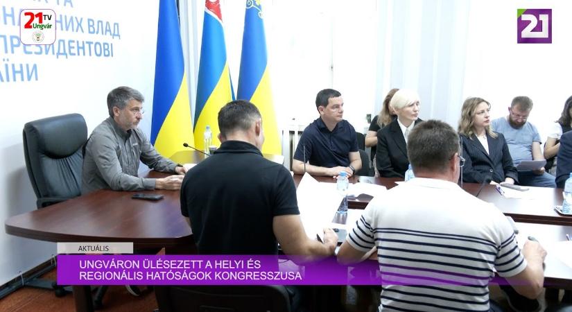 Aktuális (2025.05.10) Ungváron ülésezett a helyi és regionális hatóságok kongresszusa (videó)