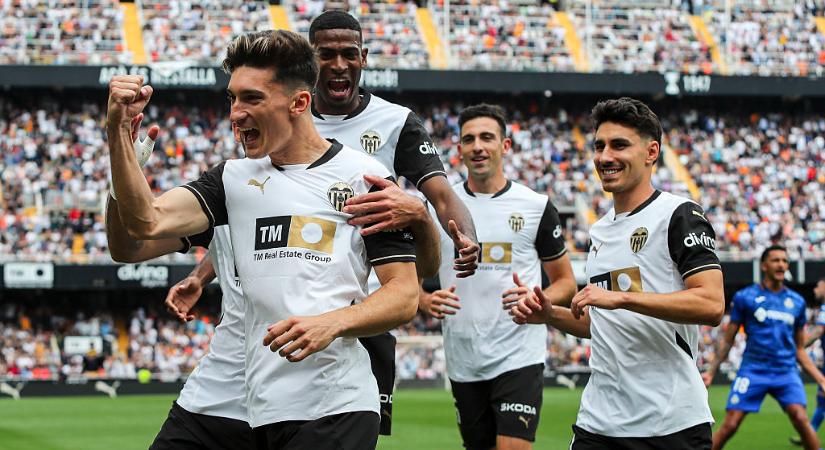 La Liga: hazai pályán ütötte ki a Valencia a Getafét – videóval